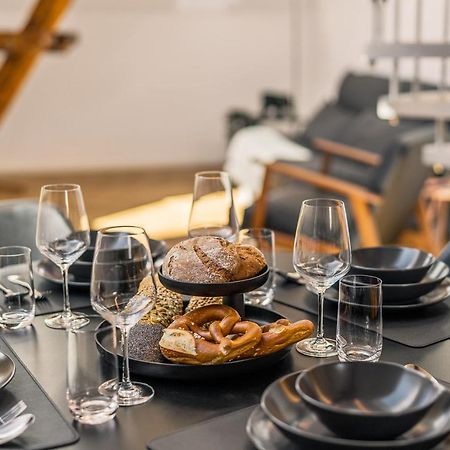 Maisonette-Wohnung Mit Freigelegtem Fachwerk Meckenbeuren Dış mekan fotoğraf