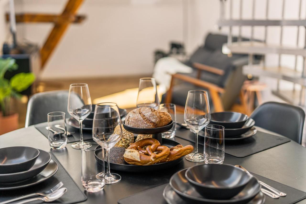 Maisonette-Wohnung Mit Freigelegtem Fachwerk Meckenbeuren Dış mekan fotoğraf